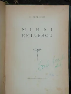 MIHAI EMINESCU - N. PATRASCU