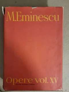 Mihai Eminescu - Opere Vol. XV