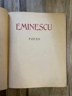 Mihai Eminescu Poezii (1939)