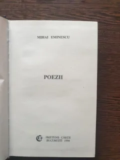 Mihai Eminescu - Poezii