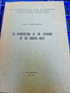 Mihai Miroiu - An introduction to the technique of the modern novel