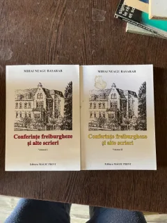 Mihai Neagu Basarab - Conferinte freiburgheze si alte scrieri (2 volume cu autograf)