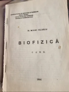 Mihai Olariu - Curs de Biofizica