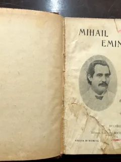 MIHAIL EMINESCU, VIEATA SI OPERA SA DE N. ZAHARIA, BUC. 1923, EDITIA A II A