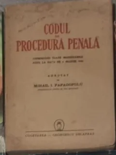 Mihail I. Papadopolu - Codul de Procedura Penala