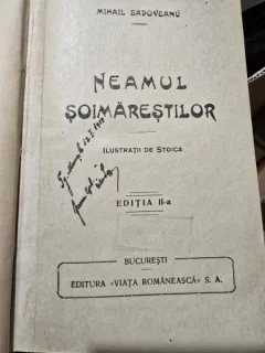 Mihail Sadoveanu - Neamul Soimarestilor ilustrata de Stoica