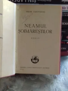 MIHAIL SADOVEANU -NEAMUL SOIMARESTILOR