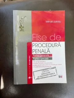 Mihail Udroiu - Fise de drept penal. Partea generala. Partea speciala