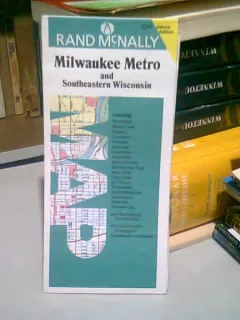 MILWAUKEE METRO AND SOUTHEASTERN WISCONSIN - HARTA TURISTICA