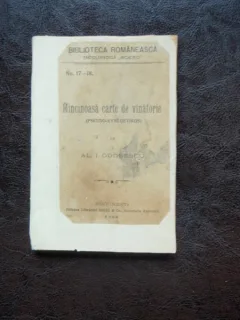 MINCINOASA CARTE DE VINATORIE - AL.I. ODOBESCU