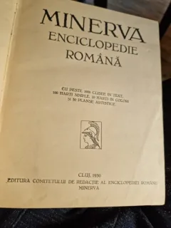 MINERVA - ENCICLOPEDIE ROMANA -1930