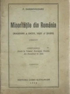 MINORITATILE DIN ROMANIA - P. GARBOVICEANU