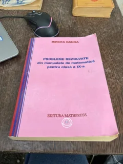 Mircea Ganga - Matematica. Manual pentru clasa a IX-a (2008)