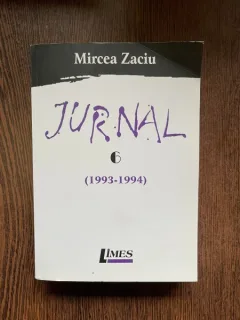 MIRCEA ZACIU JURNAL 6 1993-1994
