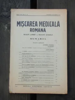 MISCAREA MEDICALA ROMANA NR. 11-12/ NOV.DEC. 1936