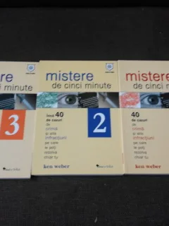 MISTERE DE CINCI MINUTE - KEN WEBER  3 VOLUME