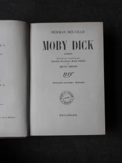 MOBY DICK - HERMAN MELVILLE  (CARTE IN LIMBA FRANCEZA)