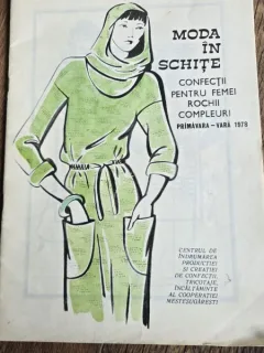 Moda in schite - Confectii pentru femei. Mantouri, Taioare Primavara-Vara 1980