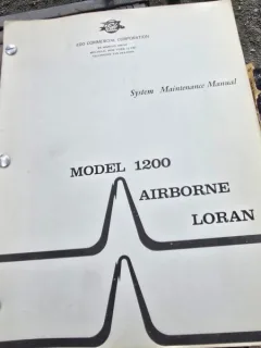 Model 1200 Airborne Loran, System Maintenance Manual
