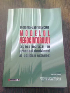 MODELUL NEGOCIATORULUI - MELANIA GABRIELA CIOT