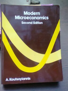 Modern microeconomics - A. Koutsoyannis  (microeconomie moderna)