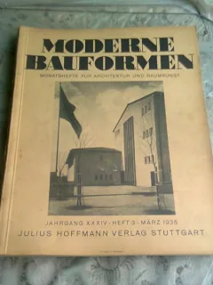 MODERNE BAUFORMEN NR.3/1935  - REVISTA DE ARHITECTURA