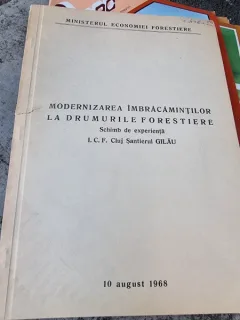 Modernizarea Imbracamintilor la drumurile forestiere - Schimb de experienta I.C.F. Cluj Sntierul Gilau