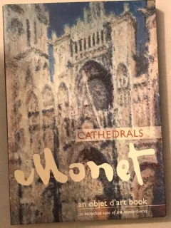 Monet - Cathedrals. An object d'art book