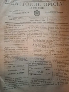 Monitorul Oficial al Romaniei - Nr. 18 - Ianuarie-Februarie 1880