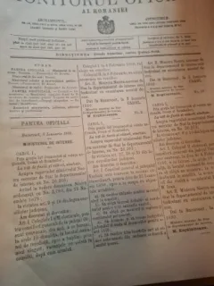 Monitorul Oficial al Romaniei - Nr. 6 - Ianuarie 1880