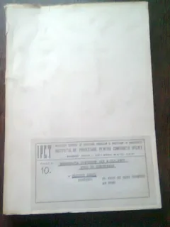 MONOGRAFIA SEISMULUI DIN 4.III.1977 FISE DE CONSTATARE. PROIECT NR.10