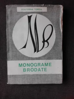 Monograme brodate - Ecaterina Tomida