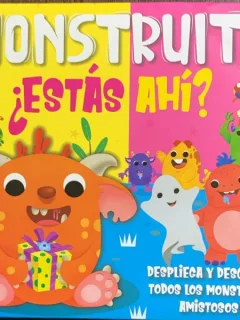 Monstruito estas ahi? ( Micutul monstru este aici?- carte in spaniola)