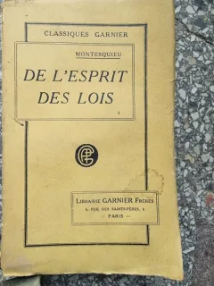 Montesquieu - De l'Espirit des Lois