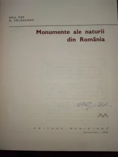Monumente ale naturii din Romania -  Emil Pop, N. Salageanu