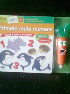 Morcoveata - Primele mele numere (Carte interactiva)