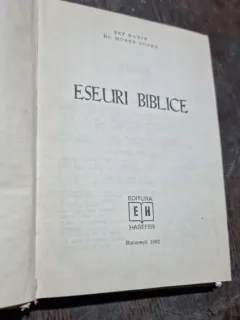 MOSES ROSEN - ESEURI BIBLICE
