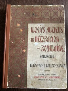 Motifs anciens de decorations roumanine, collection de Marguerite Miller Verghy