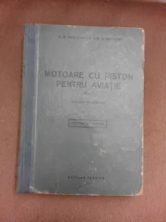 MOTOARE CU PISTON PENTRU AVIOANE - M.M. MASLENNIKOV   VOL.1