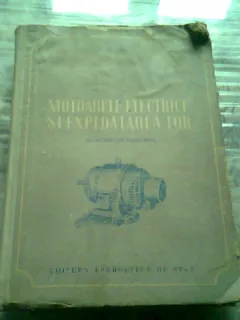 Motoarele electrice si exploatarea lor, L.B. Rivlin