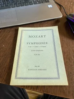 Mozart Symphonie C dur C major ut majeur Jupiter Linzer Symphonie KV 425
