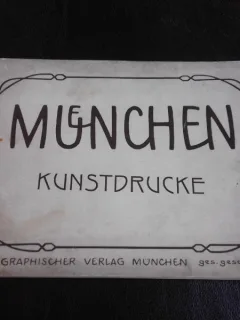 Muenchen, kunstdrucke  (carte fotografie)