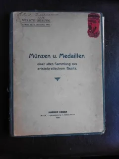 Munzen u. Madaillen, Katalog  (text in limba germana)