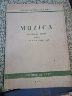Muzica, manual unic pentru clasa a VI-a elementara