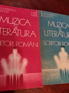 Muzica si literatura. Scriitori romani - Zoe Dumitrescu Busulenga 2 volume