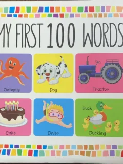 My first 100 words (Primele mele 100 de cuvinte -carte cartonata in engleza)