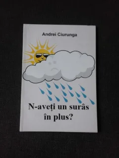 N-AVETI UN SURAS IN PLUS? - ANDREI CIURUNGA  (POEZIE)