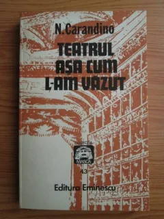 N. Carandino, Teatrul asa cum l-am vazut