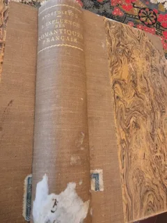 N. I. Apostolescu - L'Influence des Romantiques Francais sur la Poesie Romaine, ex libris