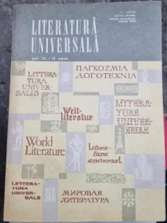 N. I. Barbu, Ovidiu Dramba, Rom. Munteanu, Edgar Papu - Literatura Universala Anii III-IV Uman